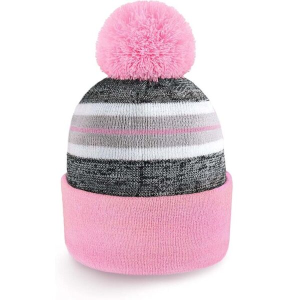 Cuffed Knit Beanies with Embroidered Logo (Bulk)