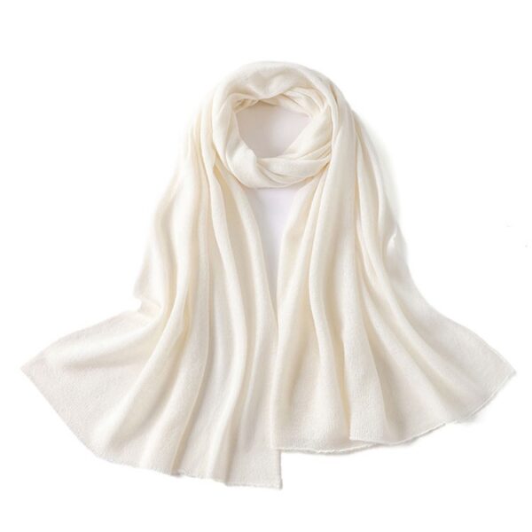 Custom Knit Scarves with Woven Logo (Wholesale)