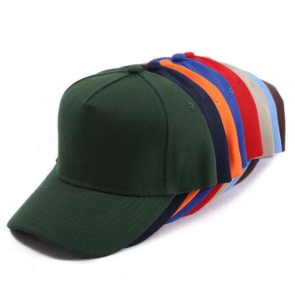 Custom 5-Panel Caps with Woven Patch (Wholesale)